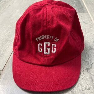 Baby Gap Cotton Baseball Hat – Red, Newborn 3–6 Months